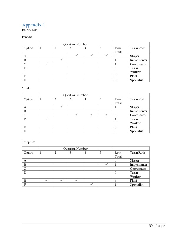 free belbin questionnaire pdf